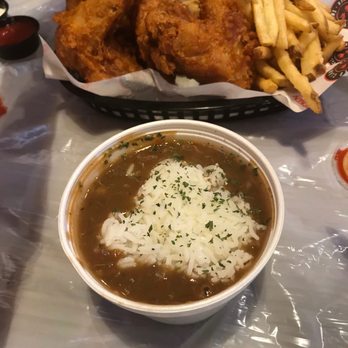 Red Claws Crab Shack - Gumbo and the red claw chicken - Seafood Near Me - Fort Worth, Texas Red Claws Crab Shack - Gumbo and the red claw chicken - Seafood Near Me - Fort Worth, Texas