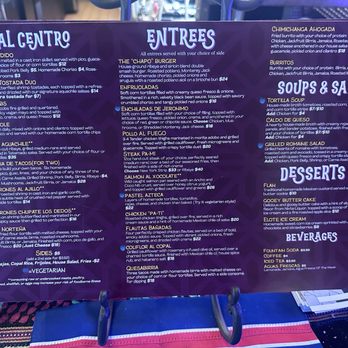 Copal Contemporary Mexican Cuisine - Full Menu - Mexican Near Me - Tucson, Arizona