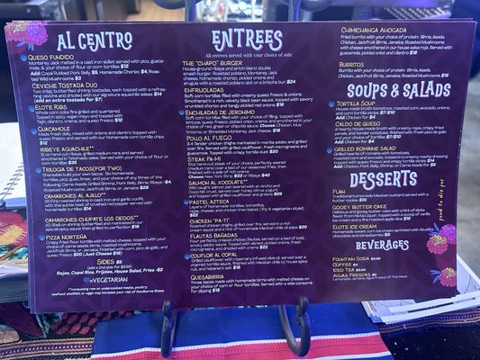 Menu photo 1 Copal Contemporary Mexican Cuisine Tucson, AZ