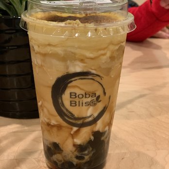 Boba Bliss - Creme Brûlée latte - Bubble Tea Near Me - Dublin, California