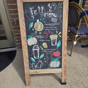The Cocoa Muse - Fall menu board outside - Coffee & Tea Near Me - Loveland, Ohio The Cocoa Muse - Fall menu board outside - Coffee & Tea Near Me - Loveland, Ohio