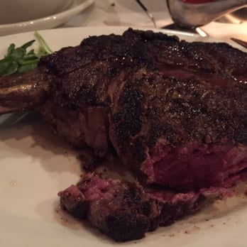 Morton's The Steakhouse - Chicago Style Prime Bone In Ribeye prepared rare.. I can't believe I ate the whole thing! - Steakhouses Near Me - Toronto, Ontario Morton's The Steakhouse - Chicago Style Prime Bone In Ribeye prepared rare.. I can't believe I ate the whole thing! - Steakhouses Near Me - Toronto, Ontario