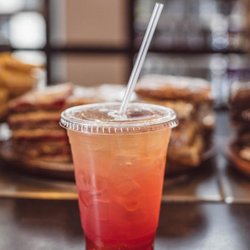 Kaffmandu Coffee House, Beverly - Passion Dragon Fruit Iced Tea