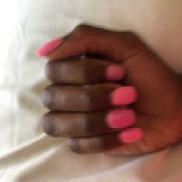 Gel fill over two weeks old from hands that's constantly busy in something and being washed all the time.
