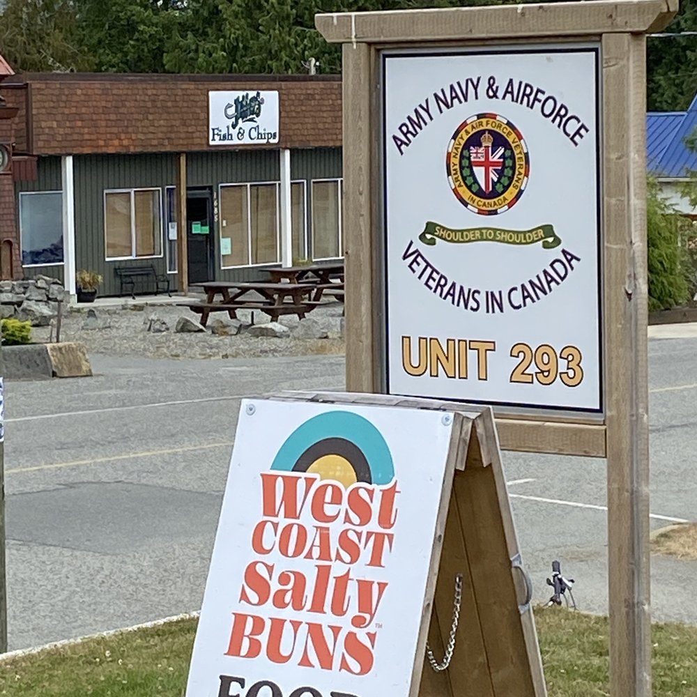 Westcoast Salty Buns - Look for their sign - Food Trucks Near Me - Ucluelet, British Columbia Westcoast Salty Buns - Look for their sign - Food Trucks Near Me - Ucluelet, British Columbia
