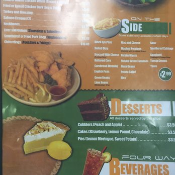Four Way Restaurant - Soul Food Near Me - Memphis, Tennessee