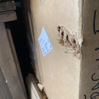 Extra Space Storage - Rats Chewed this box too - Self Storage Near Me - Stockton, California