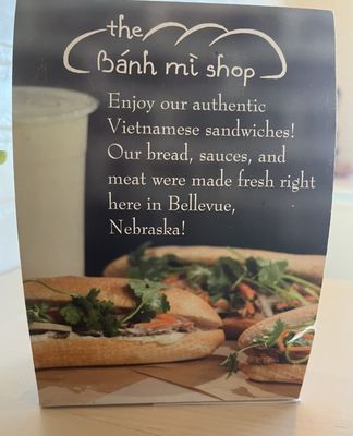 Menu photo 3 The Banh Mi Shop Bellevue, NE Menu photo 3 The Banh Mi Shop Bellevue, NE