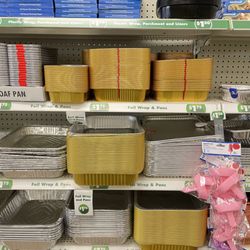 Some baking containers.