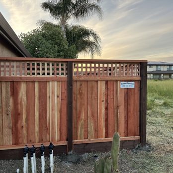 Sunset Fencing - front panels - Fences & Gates Near Me