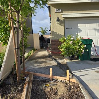 ShrubGator - Project photo. New path and mulch installation - Irrigation Near Me - Menifee, California ShrubGator - Project photo. New path and mulch installation - Irrigation Near Me - Menifee, California