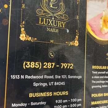 Luxury Nails - Nail Salons Near Me - Saratoga Springs, Utah Luxury Nails - Nail Salons Near Me - Saratoga Springs, Utah