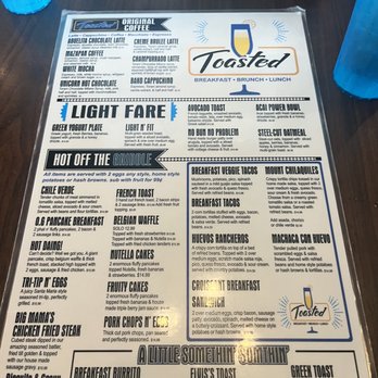 Toasted - Menu - Breakfast & Brunch Near Me - Bakersfield, California Toasted - Menu - Breakfast & Brunch Near Me - Bakersfield, California