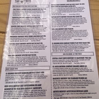 Two Trees Restaurant & Taps - Updated beer menu - Breakfast & Brunch Near Me - Ventura, California