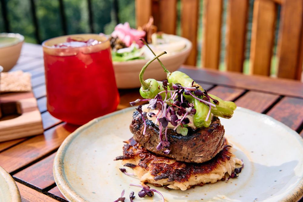 Food from Oglebay Garden Bistro