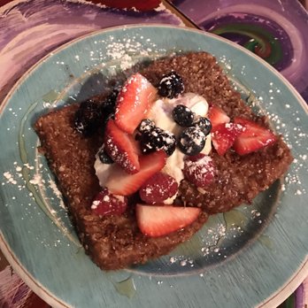 Blue Moon Cafe - Special - oatmeal wheat French toast with Greek yogurt - Breakfast & Brunch Near Me - Baltimore, Maryland