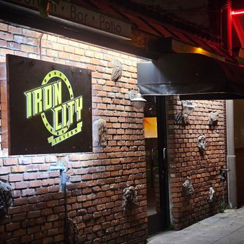 Iron City Tavern - exterior: night. the city beckons. - American Near Me - San Pedro, California