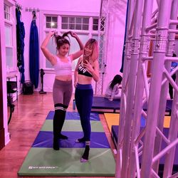 Raven Studios - Sodo Park - A separate space for aerial - sling, silks, and Lyra