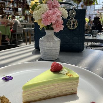 Openaire - Dessert- forgot the name but pretty sure this was pistachio cake - New American Near Me - Los Angeles, California Openaire - Dessert- forgot the name but pretty sure this was pistachio cake - New American Near Me - Los Angeles, California