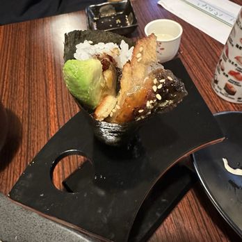 Sushi & K Grill - Eel avocado hand roll - Sushi Bars Near Me - Fenton, Missouri Sushi & K Grill - Eel avocado hand roll - Sushi Bars Near Me - Fenton, Missouri