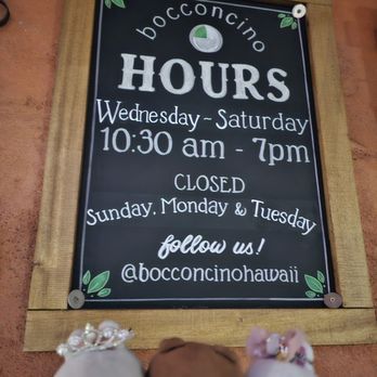 Bocconcino Hawaii - Hours of operation - Pizza Near Me - Honolulu, Hawaii Bocconcino Hawaii - Hours of operation - Pizza Near Me - Honolulu, Hawaii