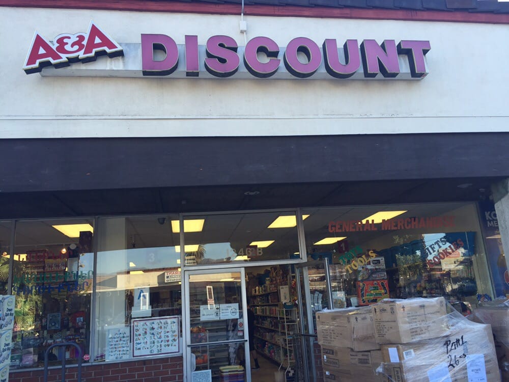 A & A DISCOUNT Updated October 2024 1246 S Glendale Ave, Glendale