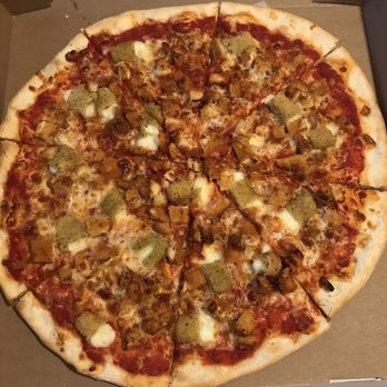 Sal's Pizza And Pasta - Chicken Parmigiana and Mozzarella Stick Pizza - Pizza Near Me - Somers, New York