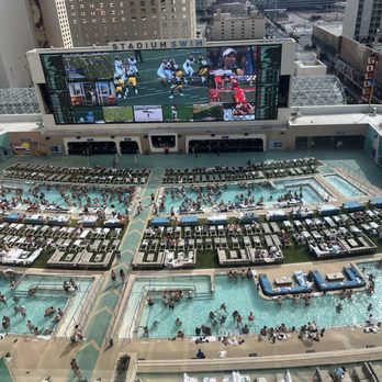 Circa - View from our 19th floor Room - Casinos Near Me - Las Vegas, Nevada