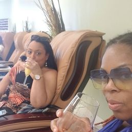 Enjoyjng being pampered Enjoyjng being pampered