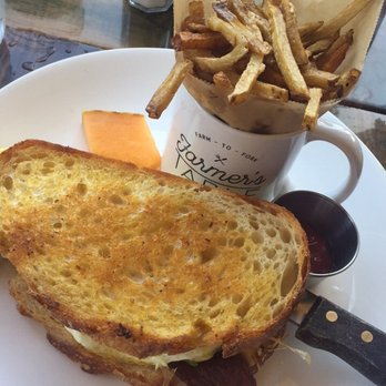 Farmer's Table - Egg Sandwich with Garlic Fries - New American Near Me - La Mesa, California