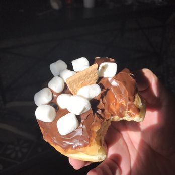 Painted Dough - The S'mores Donut - Donuts Near Me - Chino, California Painted Dough - The S'mores Donut - Donuts Near Me - Chino, California