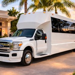 5 Star Limousine & Transportation Services - Party Bus