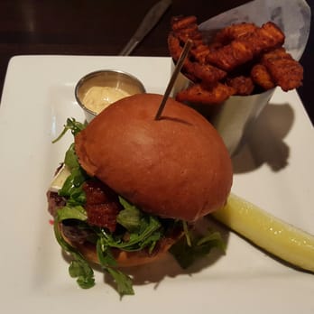 Red Cow St. Paul - Royale burger with sweet potato fries - Burgers Near Me - St Paul, Minnesota Red Cow St. Paul - Royale burger with sweet potato fries - Burgers Near Me - St Paul, Minnesota