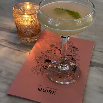 The Lobby Bar - Sweet Pea Martini - New American Near Me - Richmond, Virginia