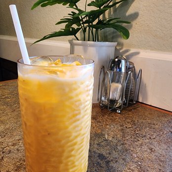 Cafe de Bangkok - Gilbert - Mango tea - Thai Near Me - Gilbert, Arizona Cafe de Bangkok - Gilbert - Mango tea - Thai Near Me - Gilbert, Arizona