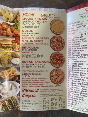 Menu photo 1 CJ Ephrata Pizza Ephrata, PA