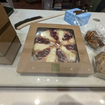 Panera Bread - Raspberry cheese pie - Sandwiches Near Me - Dedham, Massachusetts