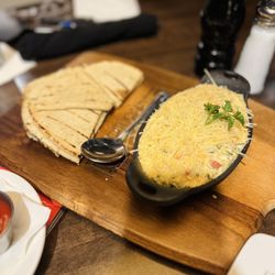 Creekside Fine Grill - Hot crab and shrimp dip