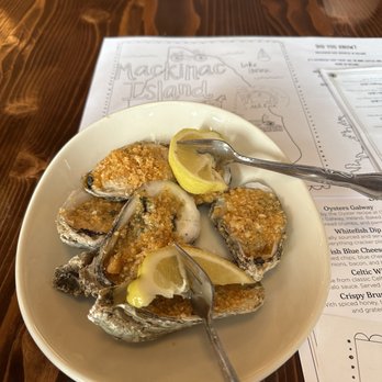 Patrick Doud's Irish Pub - Oysters Galway - Irish Near Me - Mackinac Island, Michigan