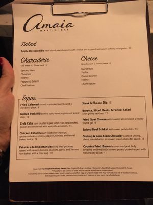 Menu photo 2 Amaia Martini Bar Hudson, MA
