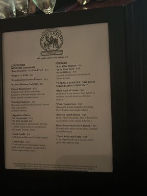 Menu photo 2 Rogue's Manor Eureka Springs, AR Menu photo 2 Rogue's Manor Eureka Springs, AR