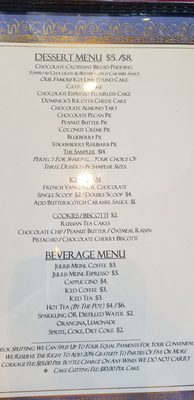 Menu photo 7 Belle & Maxwell's American /Italian restaurant West Palm Beach, FL