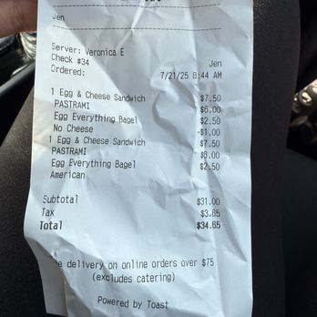 Schneider Deli - Charged for egg & cheese sandwich then charged again for egg everything bagel???? Seems like this place is robbing people blind. - Bagels Near Me - Chicago, Illinois Schneider Deli - Charged for egg & cheese sandwich then charged again for egg everything bagel???? Seems like this place is robbing people blind. - Bagels Near Me - Chicago, Illinois