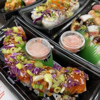 Sunfish - a variety of sushi in plastic containers - International Grocery Near Me - Fayetteville, North Carolina Sunfish - a variety of sushi in plastic containers - International Grocery Near Me - Fayetteville, North Carolina