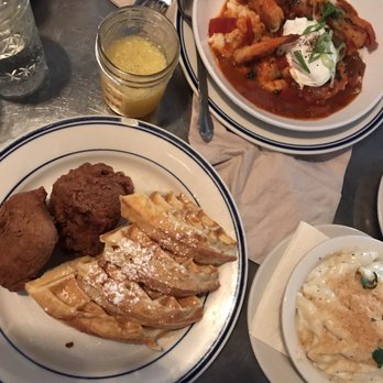 Sweet Chick - My favorite chicken n waffles spot! The shrimp n grits and mac n cheese were also delicious! - Southern Near Me - Brooklyn, New York