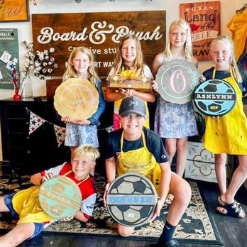 Board & Brush Creative Studio Asheville - Great for birthday parties and kid's camps! - Paint & Sip Near Me - Asheville, North Carolina Board & Brush Creative Studio Asheville - Great for birthday parties and kid's camps! - Paint & Sip Near Me - Asheville, North Carolina