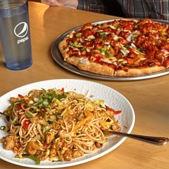 Spices & Slices - Red Dragon Noodles and Chili Pizza - Pizza Near Me - Corvallis, Oregon