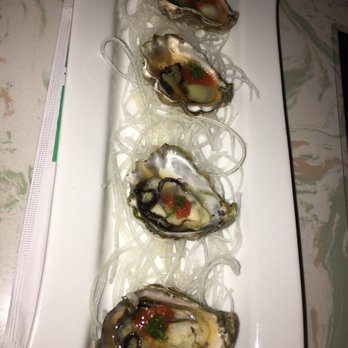 M Sushi - Kumamoto oysters with ponzu. So fresh and sweet! - Sushi Bars Near Me - Wailuku, Hawaii M Sushi - Kumamoto oysters with ponzu. So fresh and sweet! - Sushi Bars Near Me - Wailuku, Hawaii