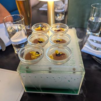Farzi Cafe - Guava shots - Indian Near Me - Bellevue, Washington