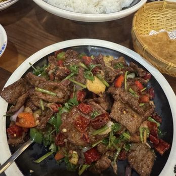 Hunan Cuisine - Hunan Cumin Beef(Spicy) - Chinese Near Me - Boston, Massachusetts